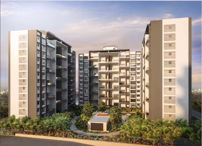 Spacious 2 BHK in Marvel Azure, Magarpatta – 1037 sq ft Carpet
